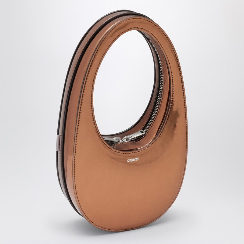 Coperni Mini Swipe Bag Bronze Mirrored Women