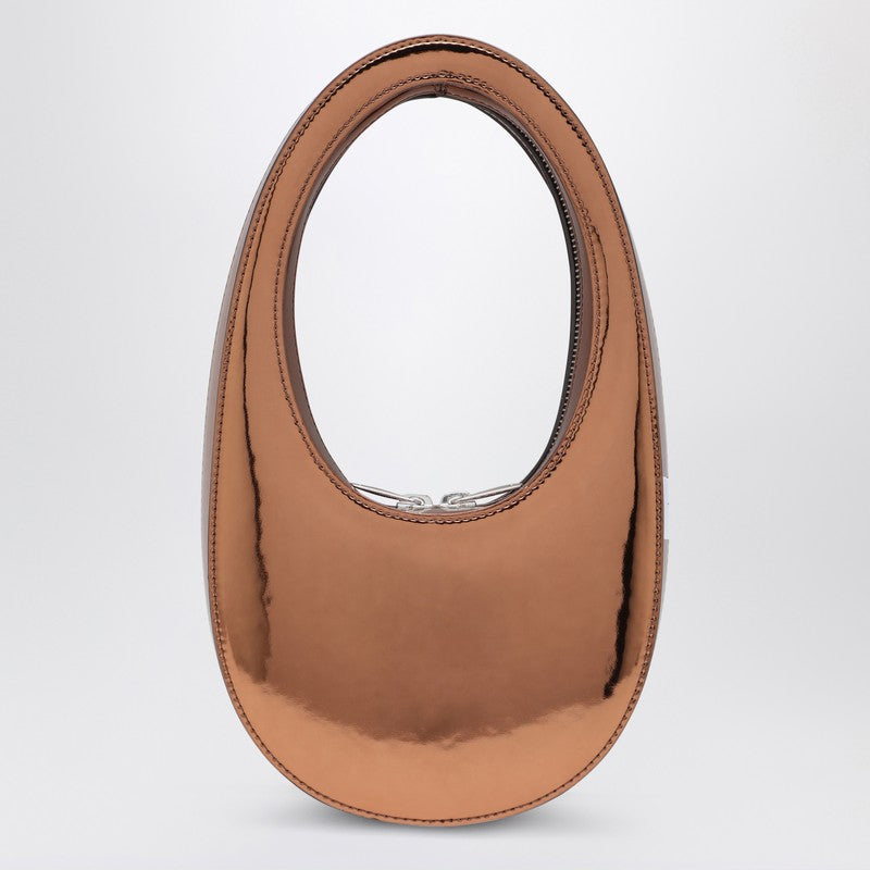 Coperni Mini Swipe Bag Bronze Mirrored Women