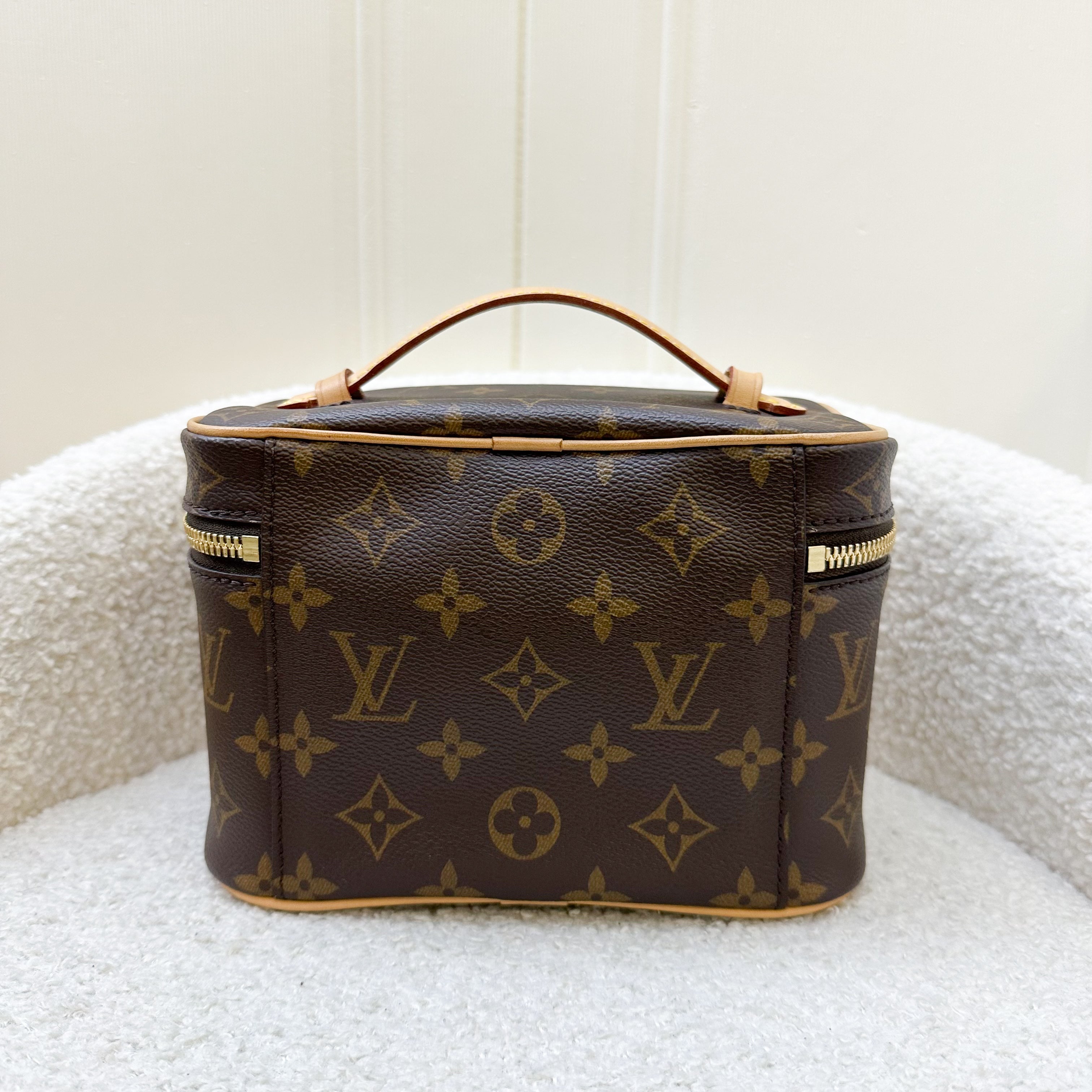 LV Nice Mini Toiletry Pouch in Monogram Canvas GHW