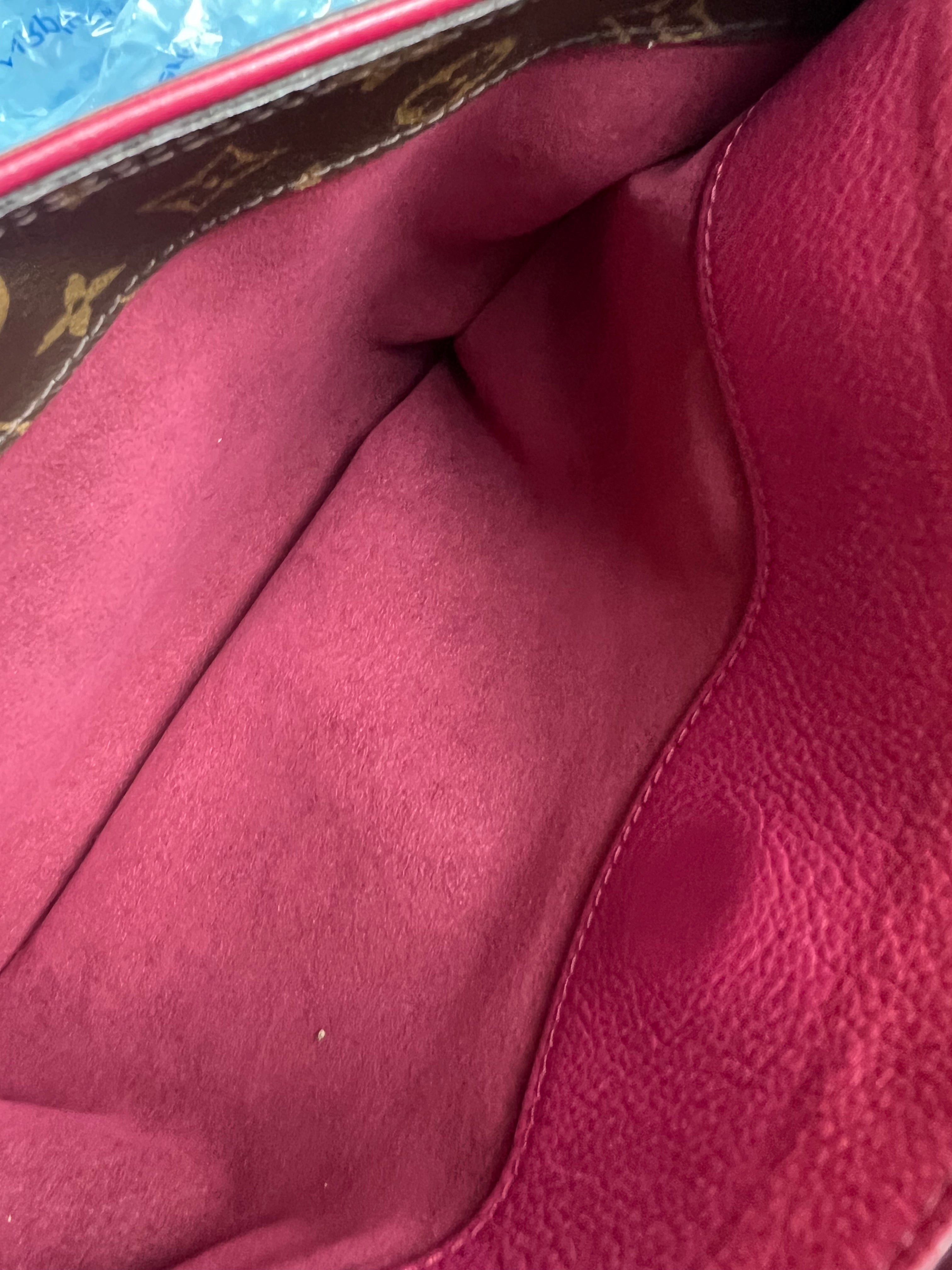 Louis Vuitton Pallas Tote in Monogram and Fuchsia (RRP £1960)