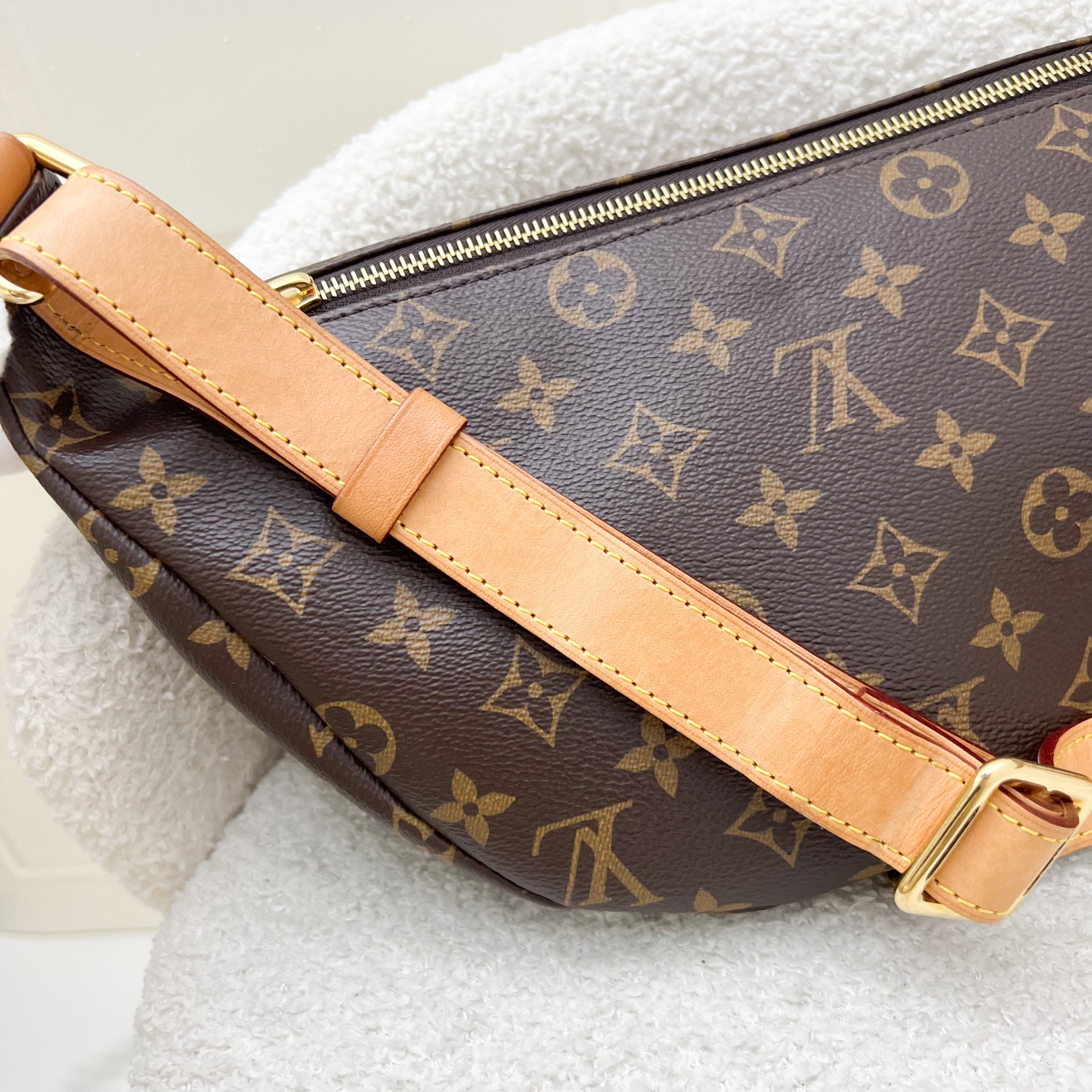 LV Bumbag in Monogram Canvas and GHW