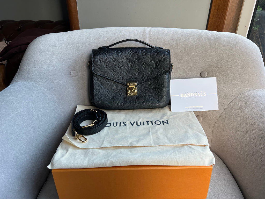 Louis Vuitton Pochette Metis Black Empreinte (RRP £2,110)