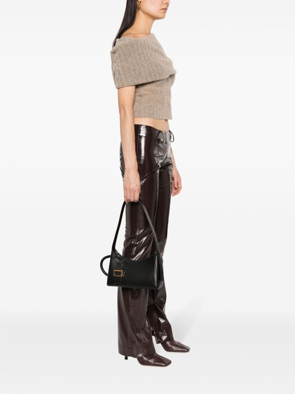 Bad Tourist Leather Shoulder Bag