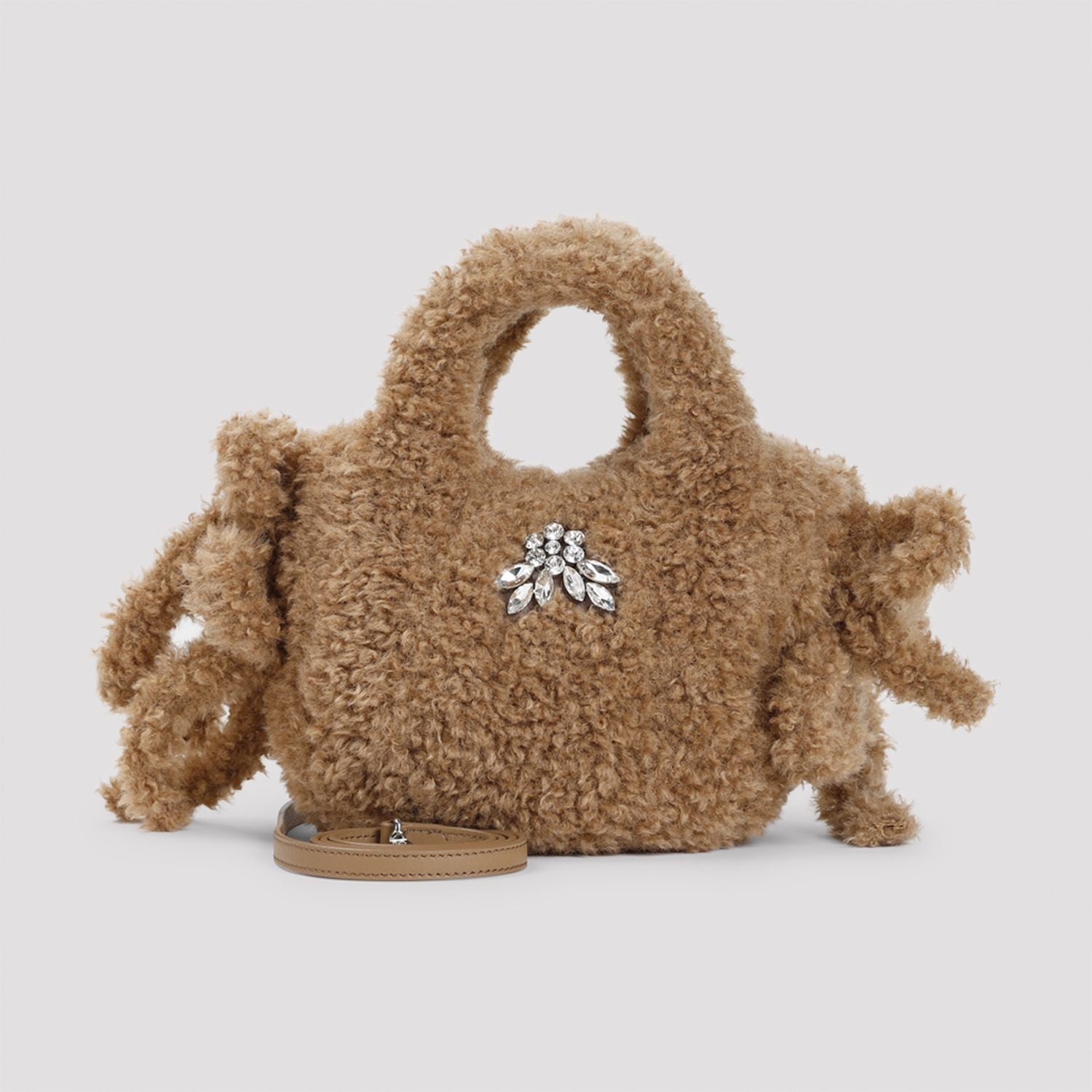 EMBELLISHED BABY EGG TOTE BAG