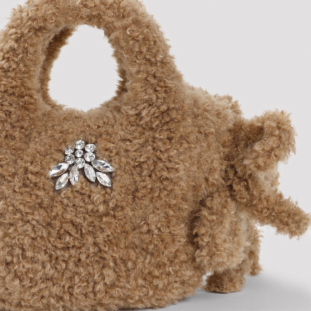 EMBELLISHED BABY EGG TOTE BAG