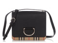 Burberry Medium Black D-Ring Crossbody Bag
