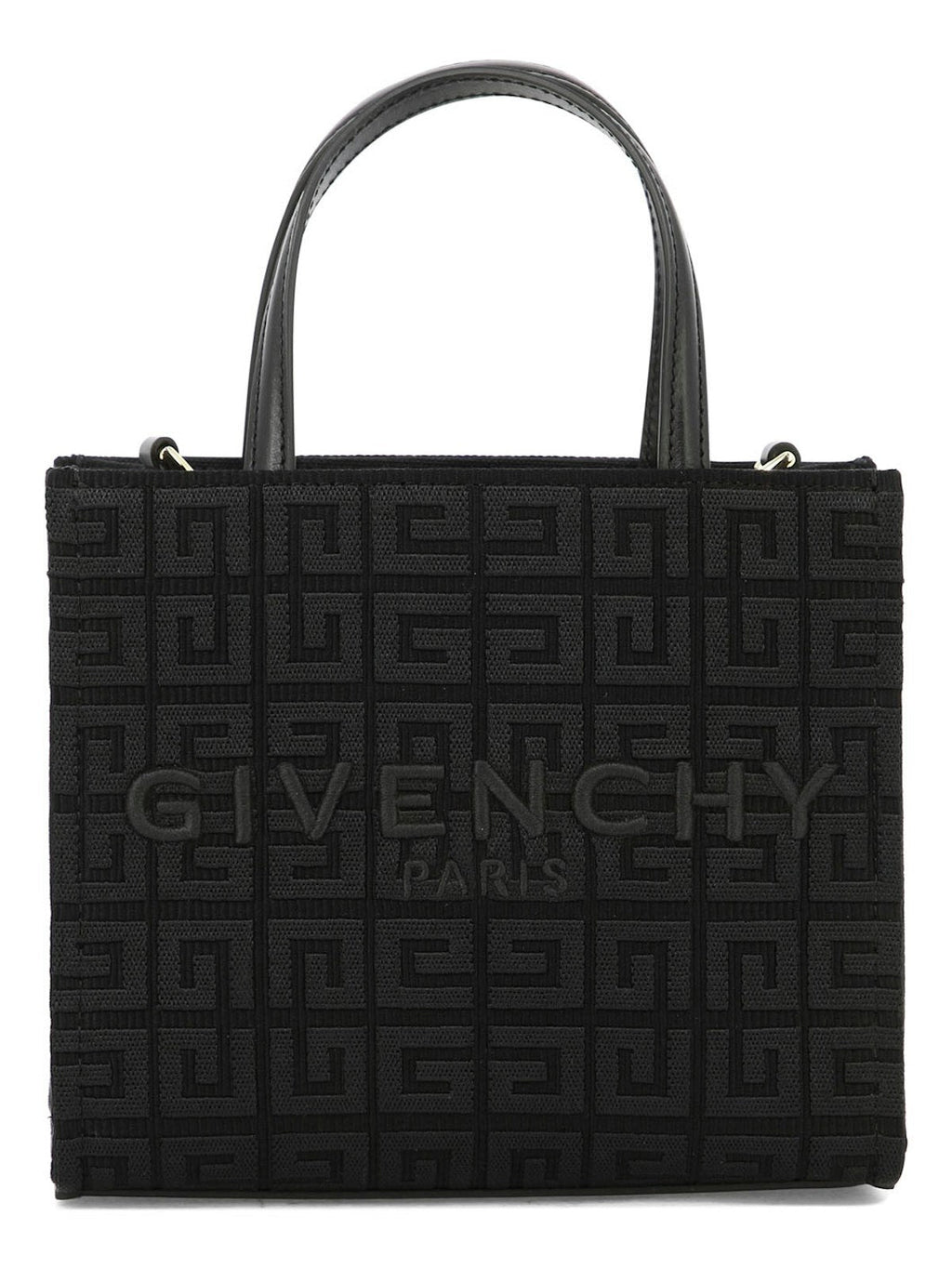 MINI G-TOTE SHOPPING BAG IN 4G EMBROIDERED CANVAS