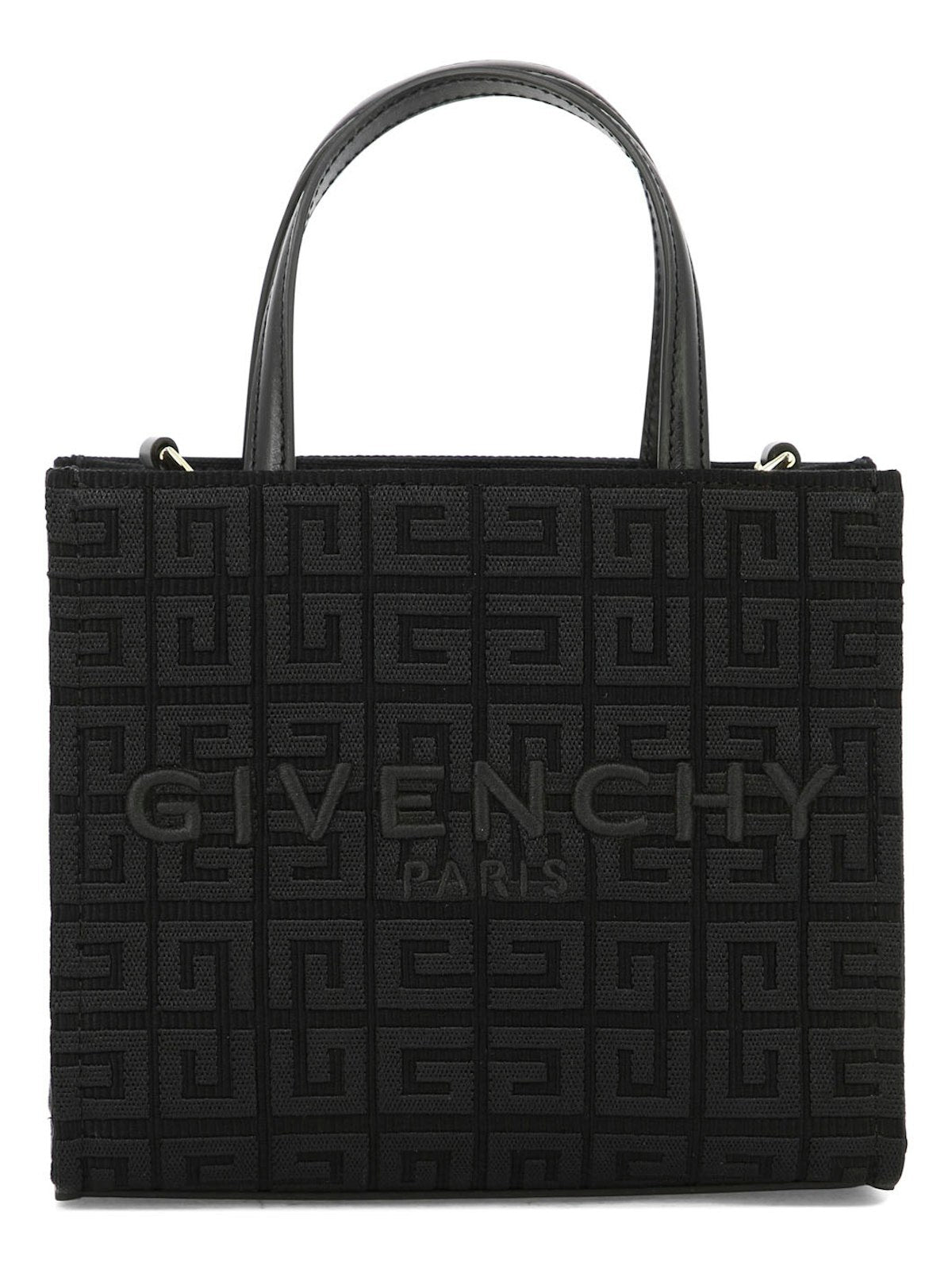MINI G-TOTE SHOPPING BAG IN 4G EMBROIDERED CANVAS