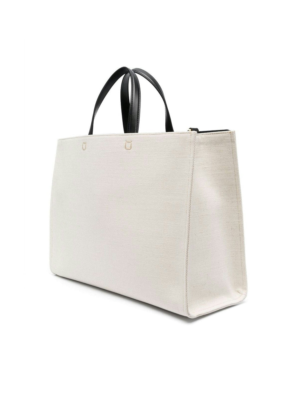 SHOPPING BASIC BEIGE NEGRO LONA LOGO NEG