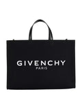 SHOPPING BASIC NEGRO LONA LOGO BLANCO