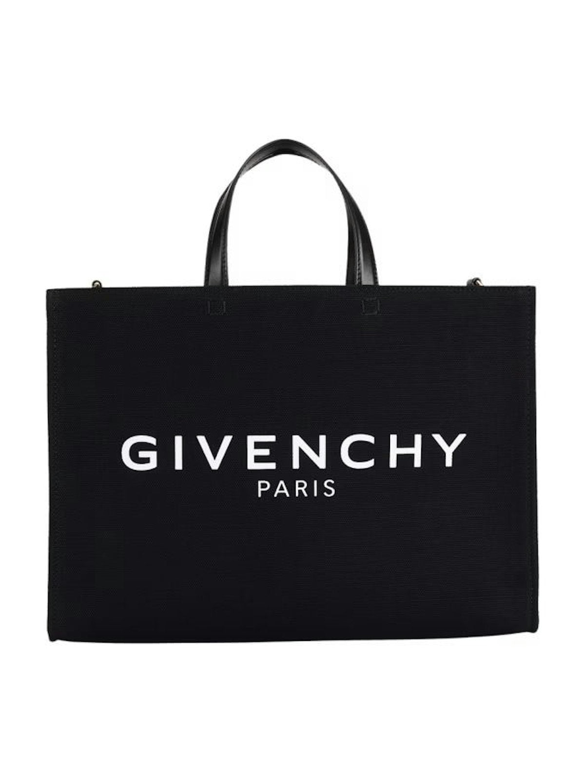 SHOPPING BASIC NEGRO LONA LOGO BLANCO