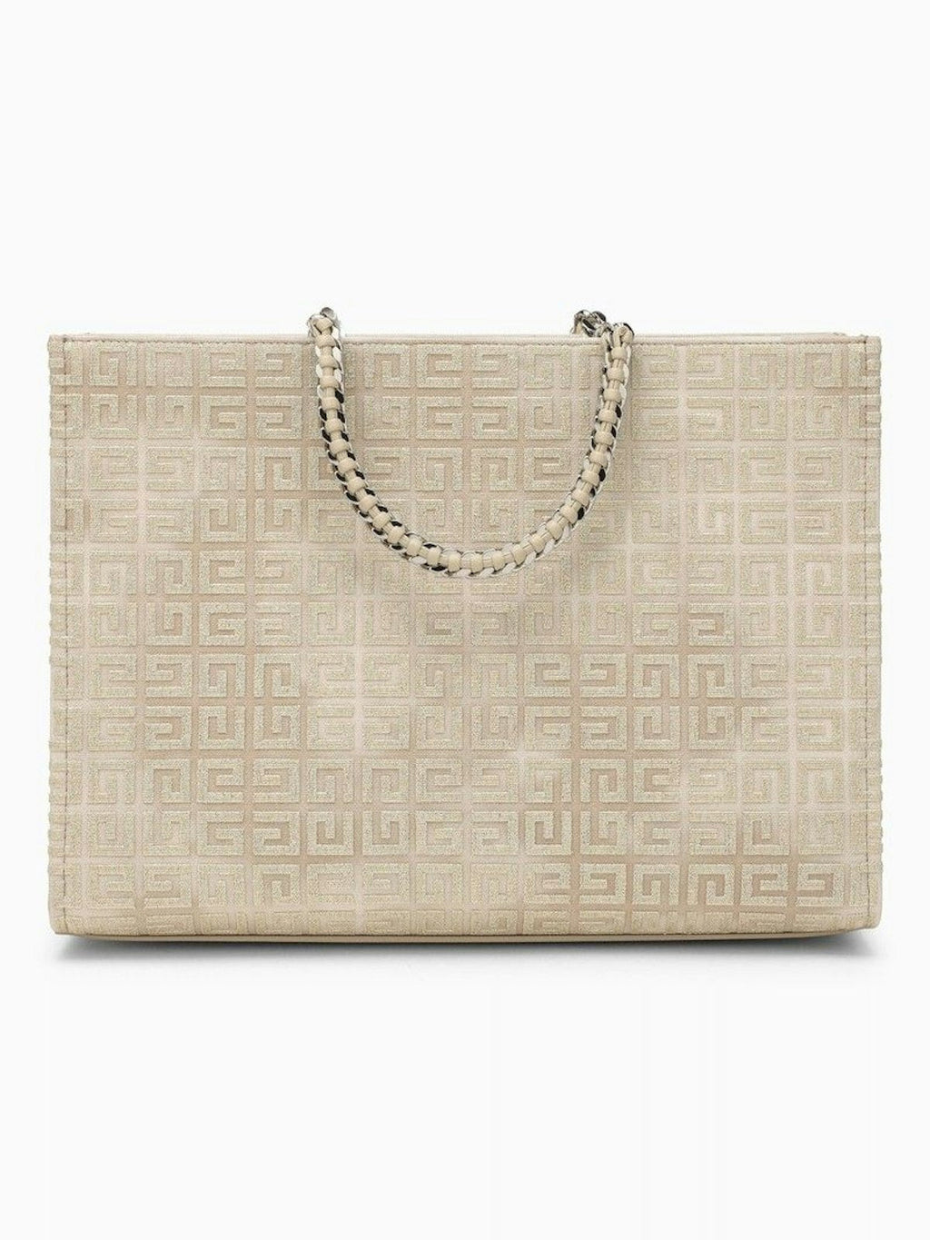 G-TOTE MEDIUM GOLD CANVAS WITH CHAIN