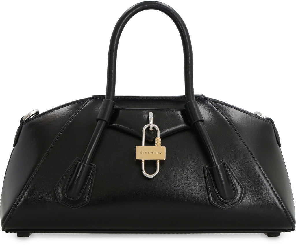 ANTIGONA STRETCH MINI LEATHER HANDBAG