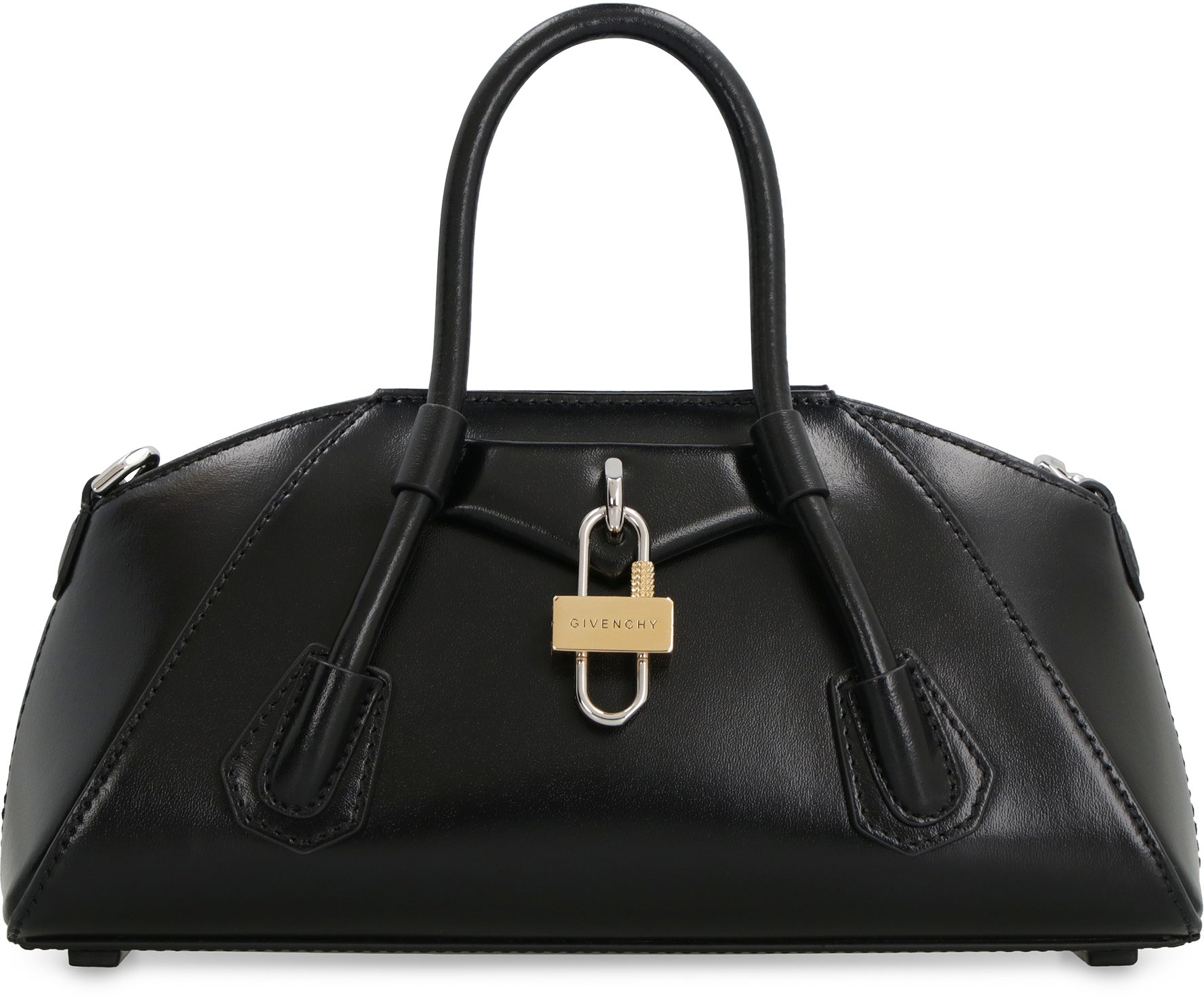 ANTIGONA STRETCH MINI LEATHER HANDBAG