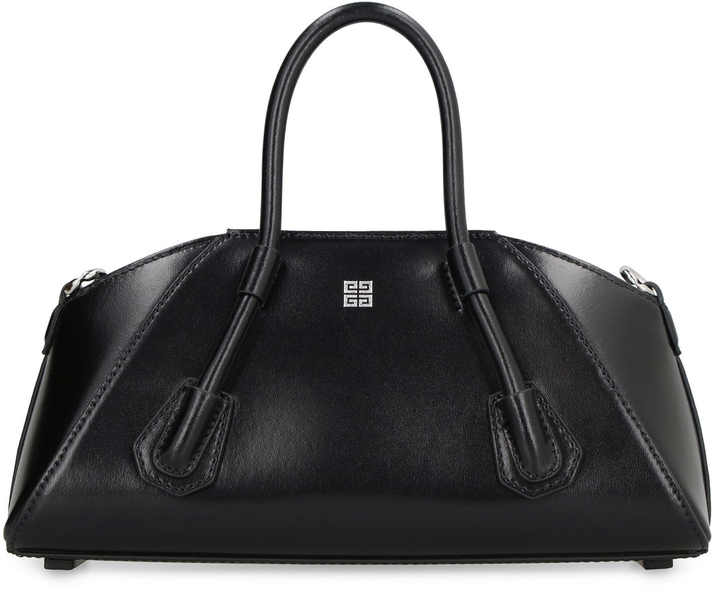 ANTIGONA STRETCH MINI LEATHER HANDBAG