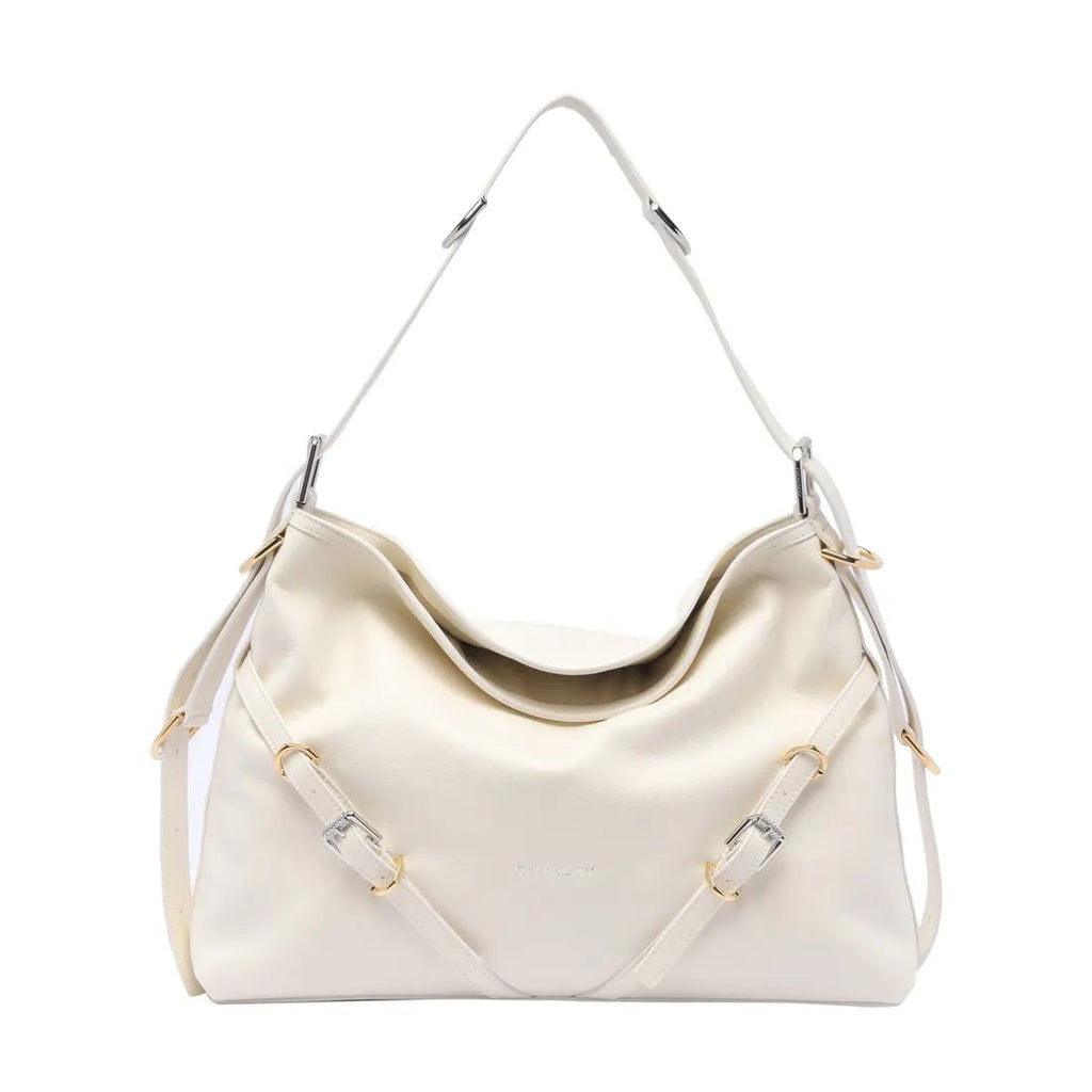 VOYOU LEATHER SHOULDER BAG