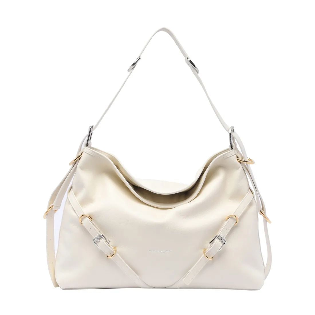 VOYOU LEATHER SHOULDER BAG