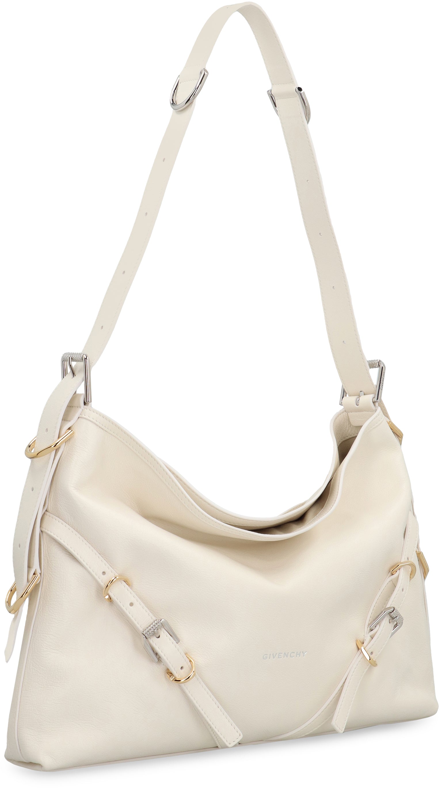VOYOU LEATHER SHOULDER BAG