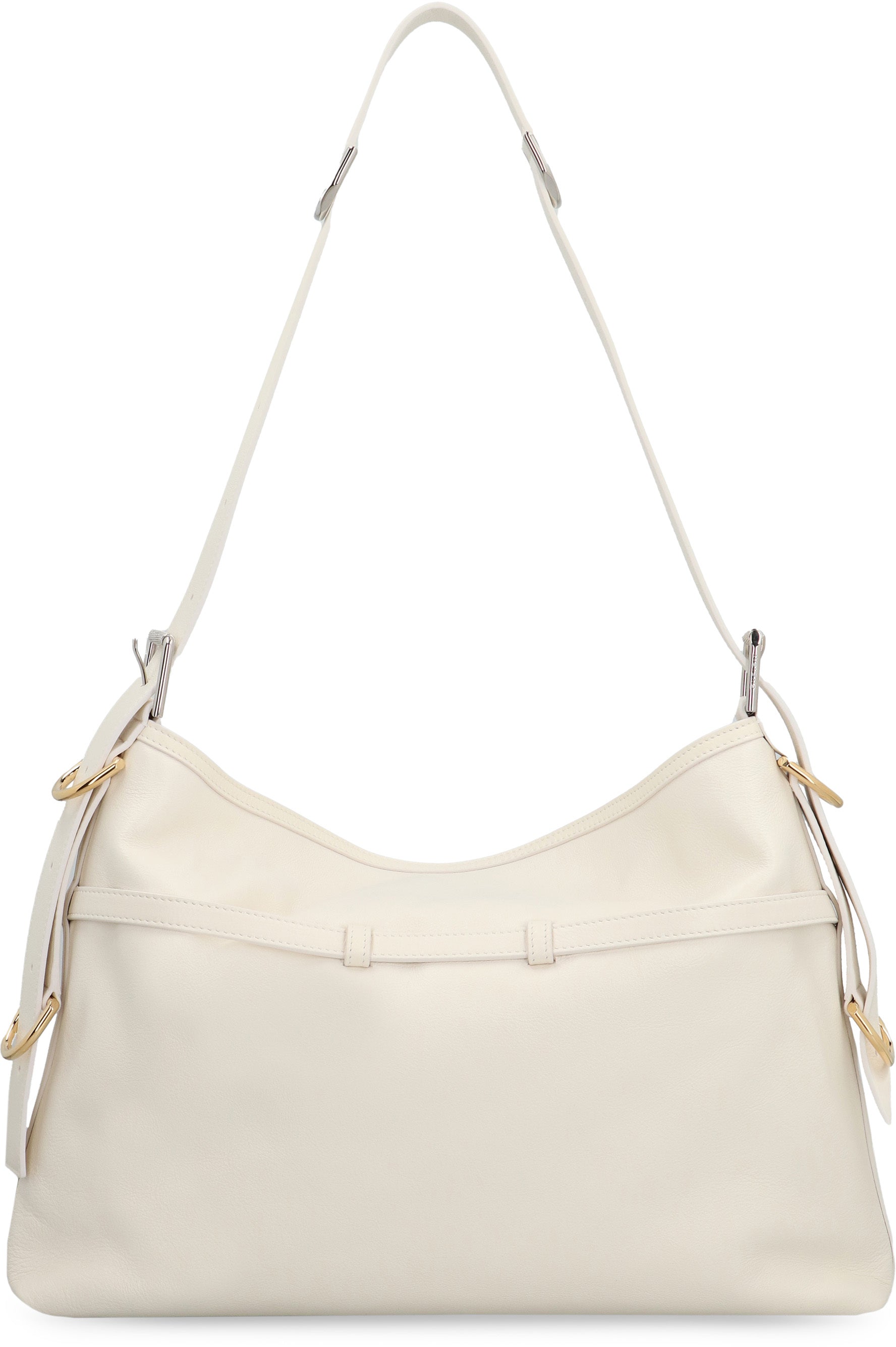 VOYOU LEATHER SHOULDER BAG