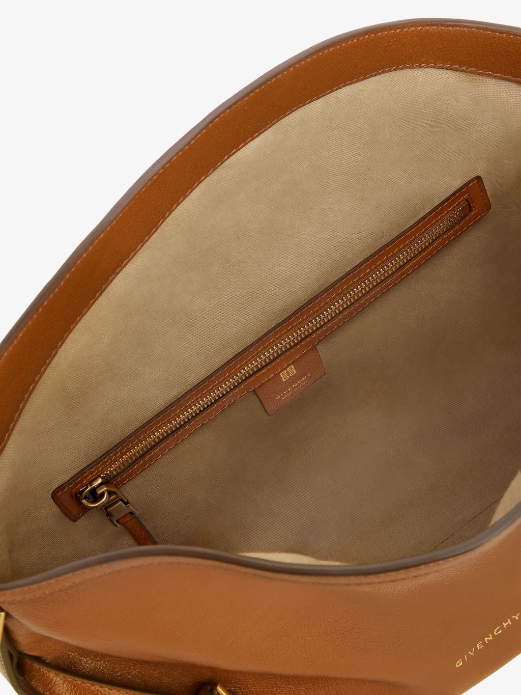 VOYOU MEDIUM LEATHER SHOULDER BAG