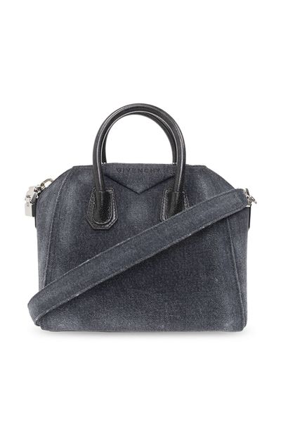 LEATHER ANTIGONA MINI BAG