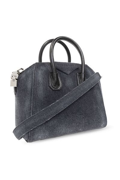 LEATHER ANTIGONA MINI BAG