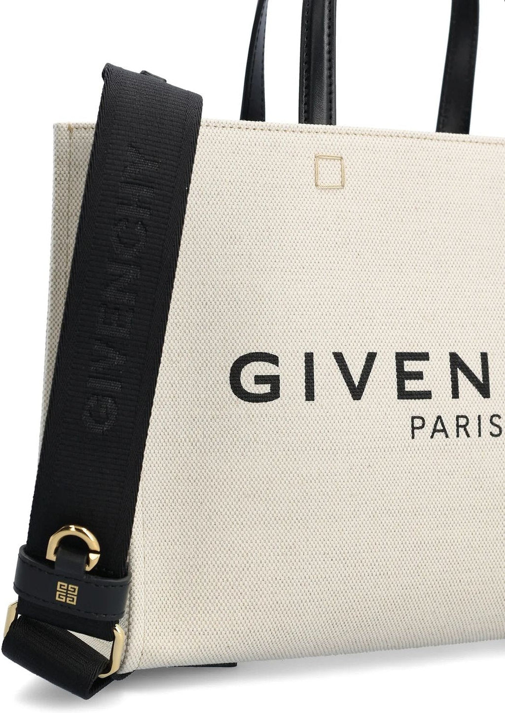 BEIGE CANVAS G-TOTE BAG