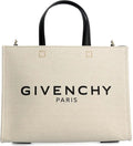 BEIGE CANVAS G-TOTE BAG