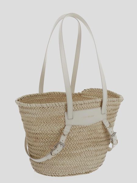 Medium Raffia Voyou Basket