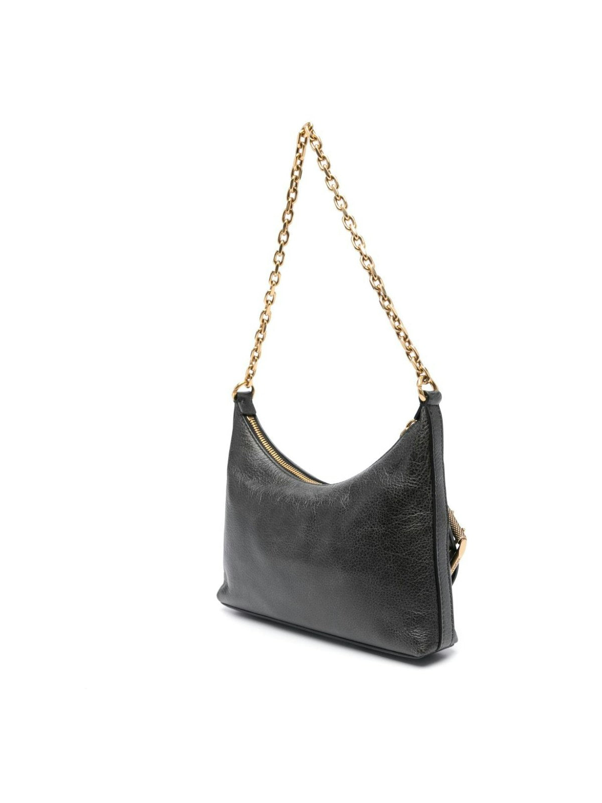 BOLSO VOYOU M NEGRO LONA CADENA DORADA