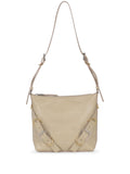 VOYOU SMALL LEATHER SHOULDER BAG