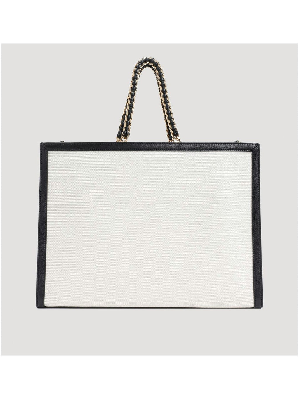 G-TOTE - MEDIUM FRAMED TOTE W/ CHAIN