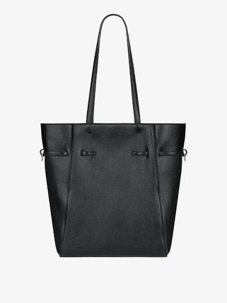 BLACK VOYOU S TOTE SILVER LOGO