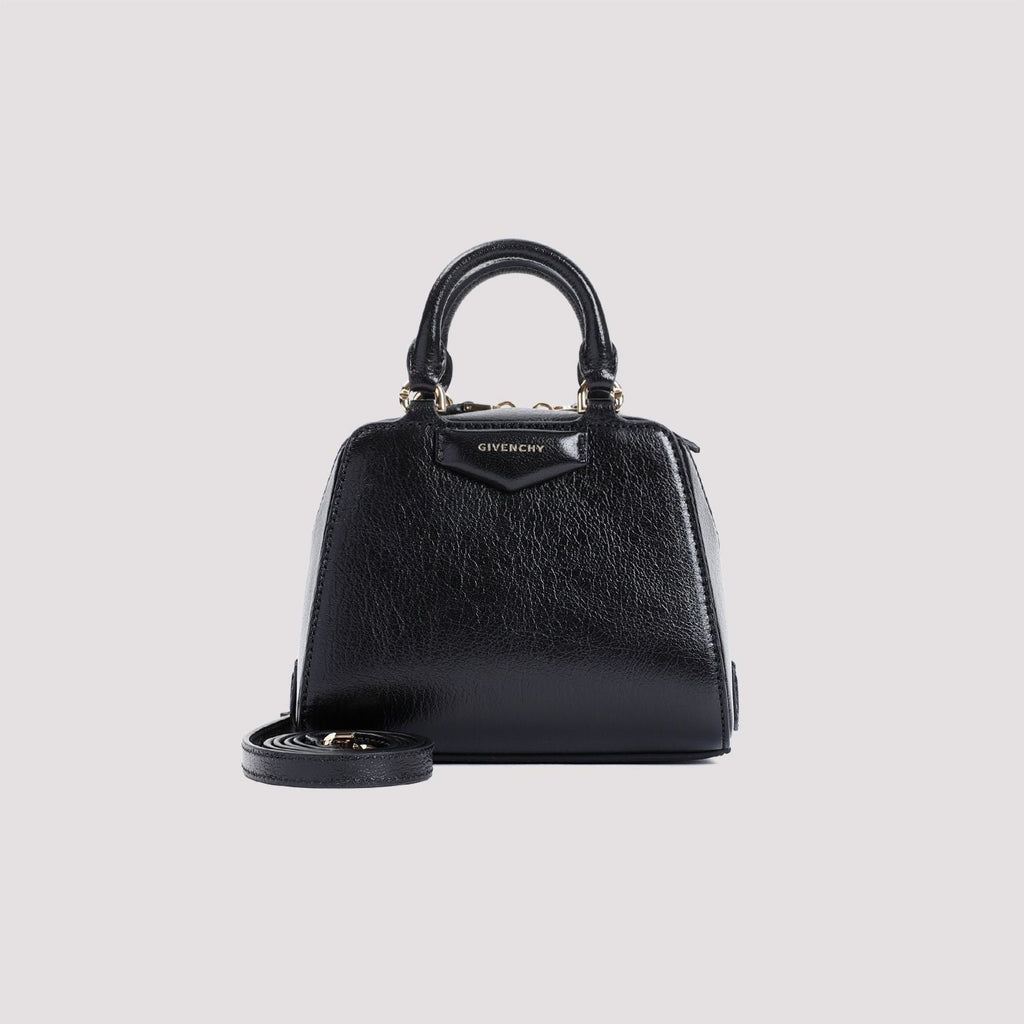 BLACK ANTIGONA CUBE NANO BAG