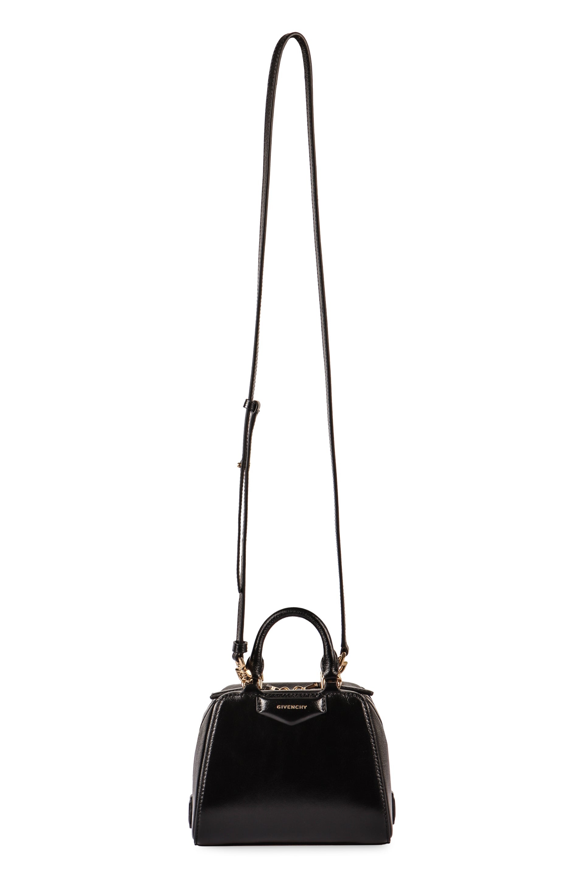 ANTIGONA CUBE NANO LEATHER BAG