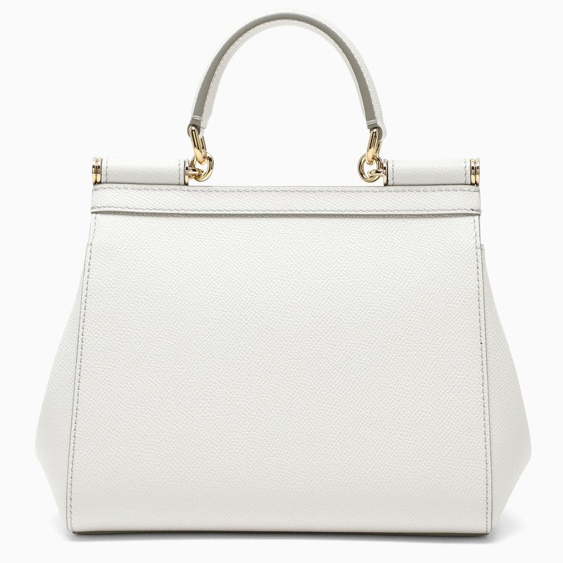 Dolce&Gabbana White Sicily Small Handbag Women