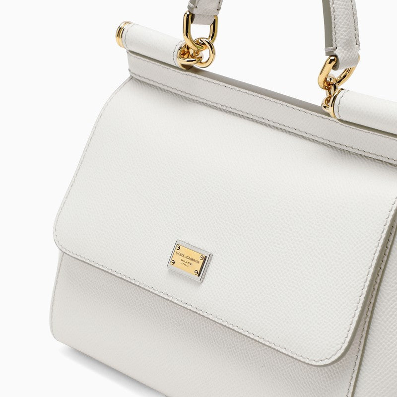 Dolce&Gabbana White Sicily Small Handbag Women