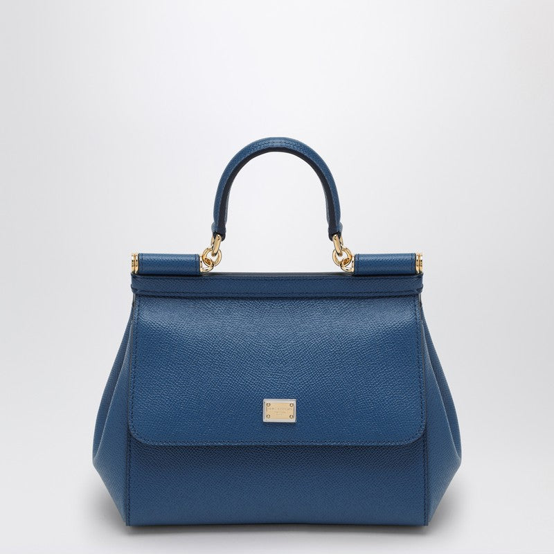 Dolce&Gabbana Blue Royal Sicily Small Handbag Women