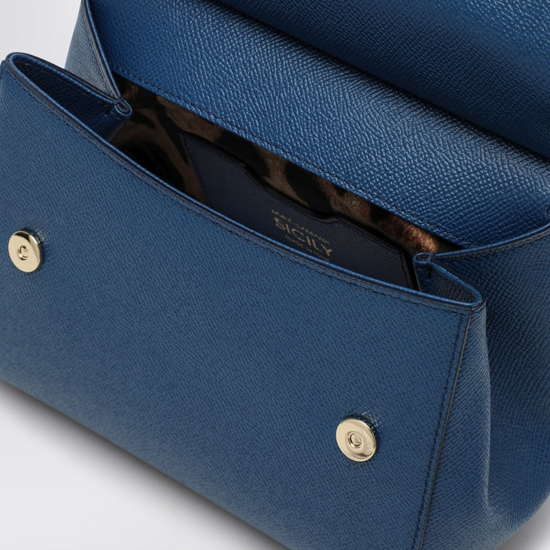 Dolce&Gabbana Blue Royal Sicily Small Handbag Women