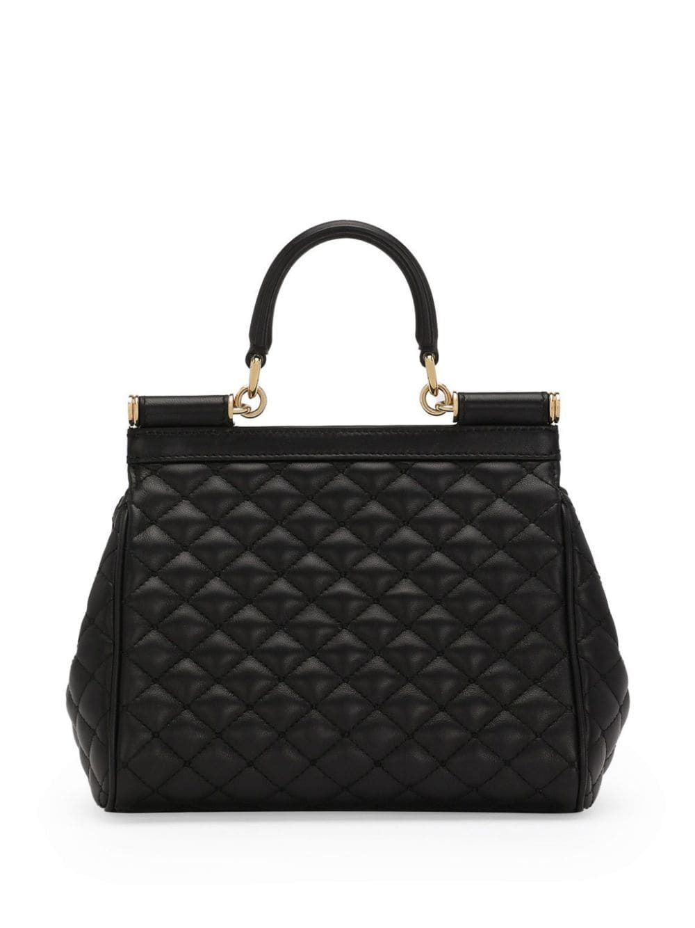 SICILY MEDIA LEATHER HANDBAG