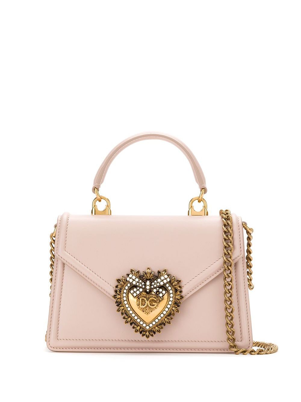 SMALL LEATHER DEVOTION HANDBAG
