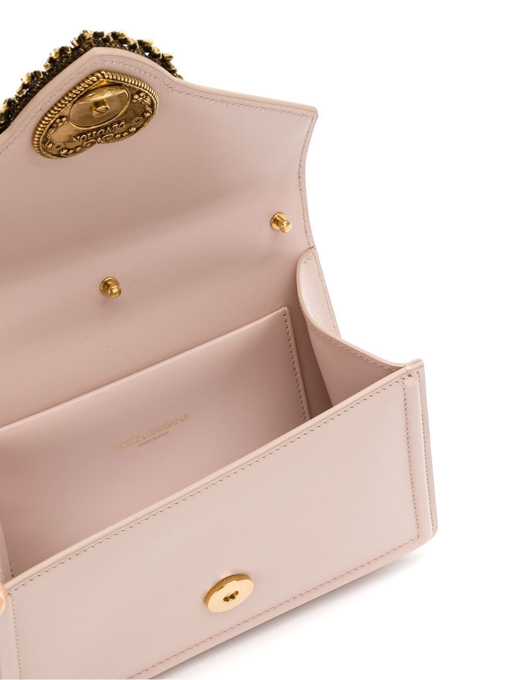 SMALL LEATHER DEVOTION HANDBAG