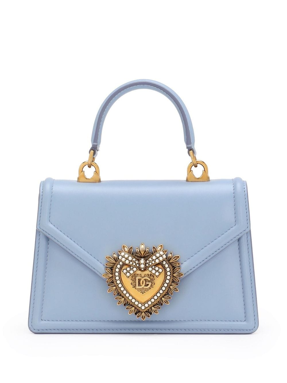 DEVOTION SMALL LEATHER HANDBAG