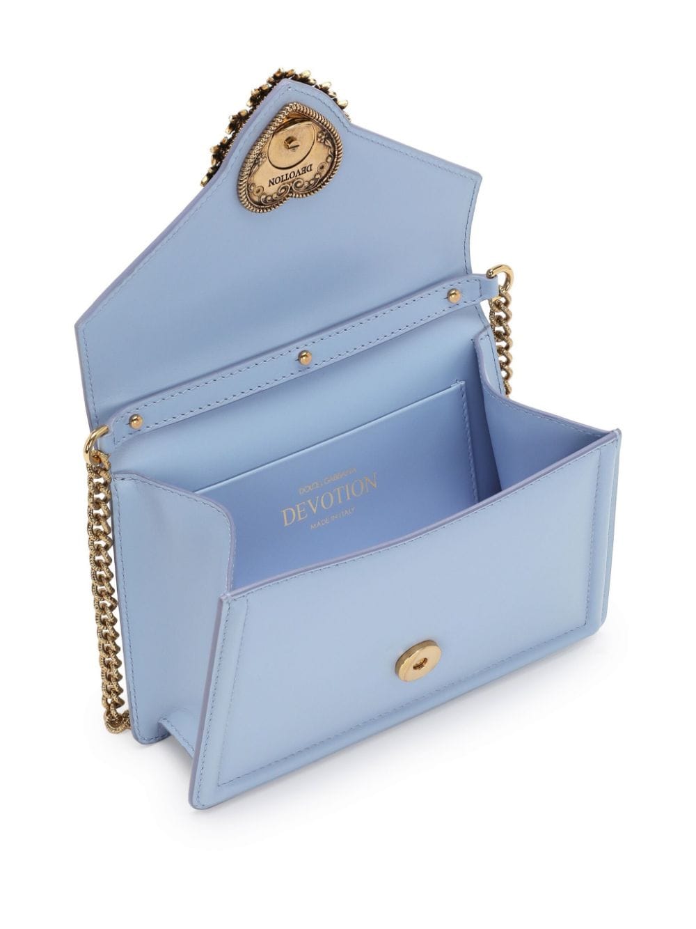 DEVOTION SMALL LEATHER HANDBAG