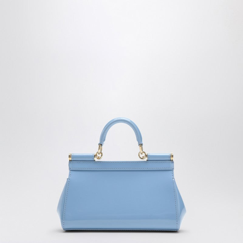 Dolce&Gabbana Sicily Small Light Blue Handbag Women