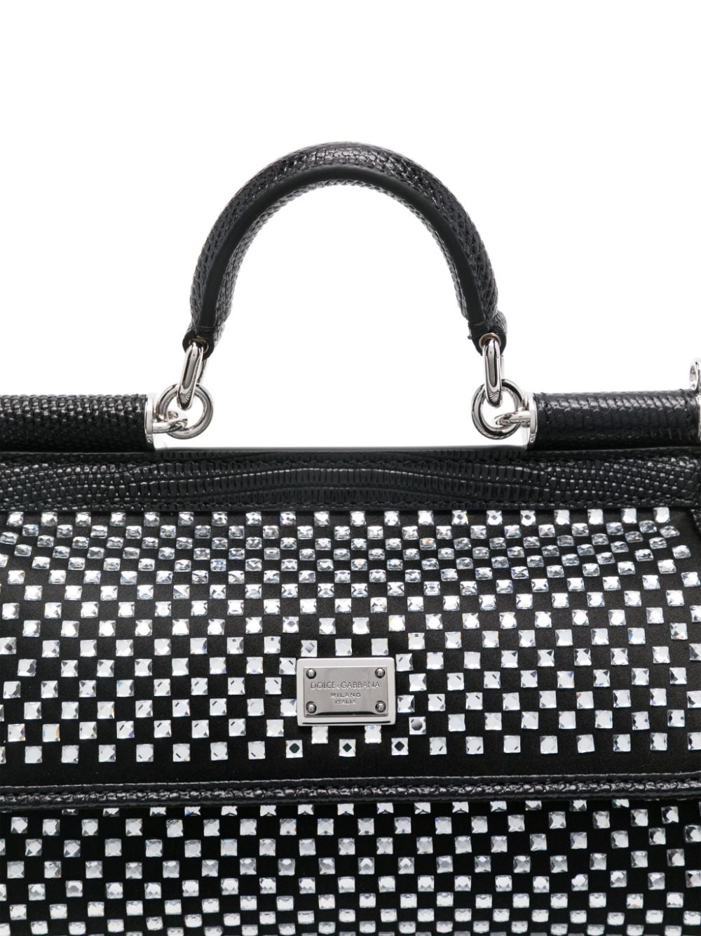 SICILY CRYSTAL EMBELLISHED SMALL HANDBAG