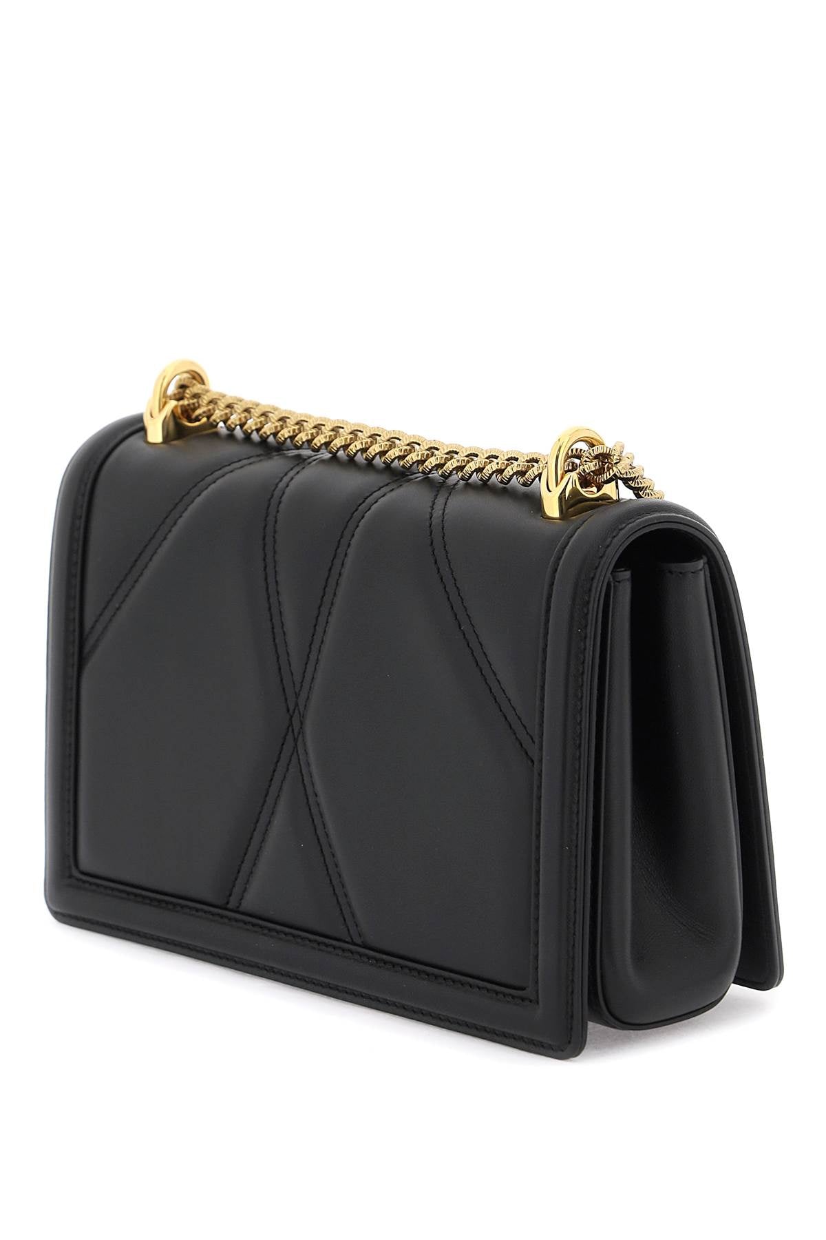 Dolce & Gabbana Medium Devotion Bag In Quilted Nappa Leather Women