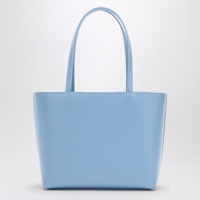 Dolce&Gabbana Dg Logo Light Blue Small Tote Bag Women