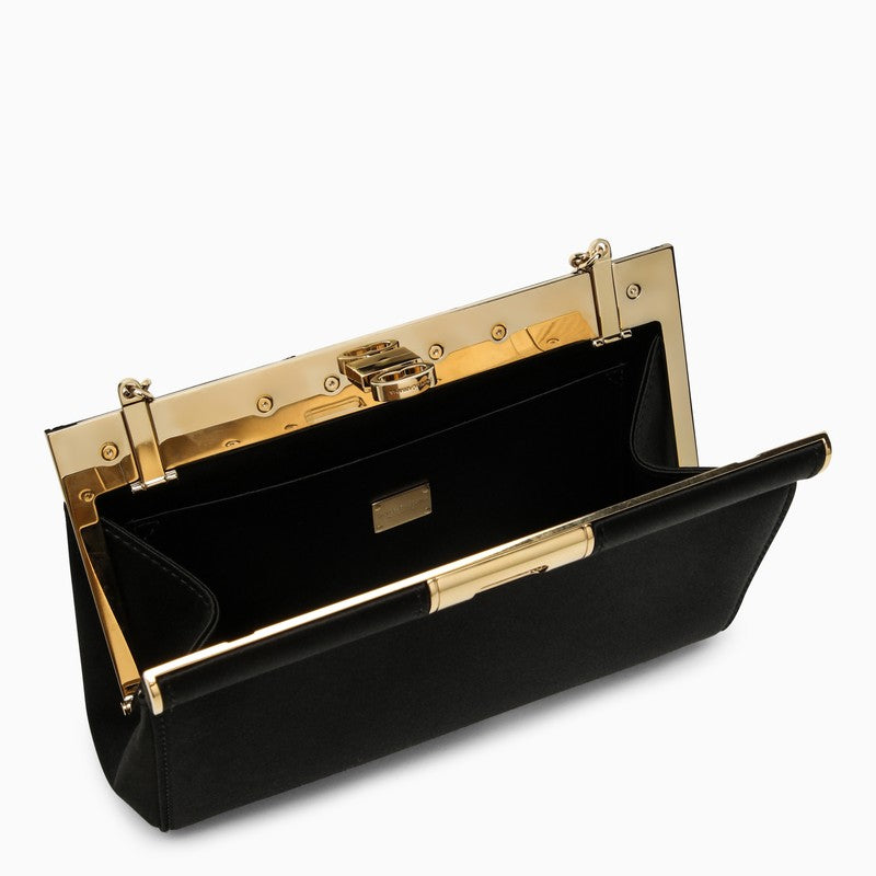 Dolce&Gabbana Small Black Marlene Shoulder Bag Women