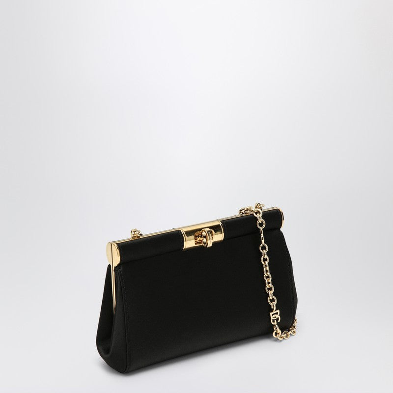 Dolce&Gabbana Small Black Marlene Shoulder Bag Women
